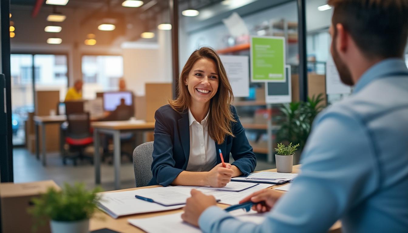 Illustration: Comment l’agence Synergie de Colomiers facilite les emplois dans la logistique