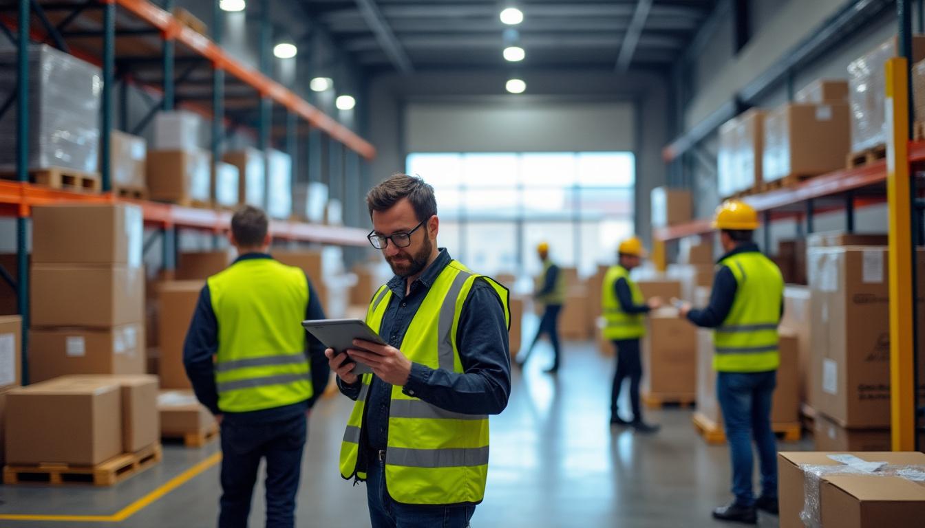 Illustration: Les métiers de la logistique proposés par l’agence Synergie à Colomiers