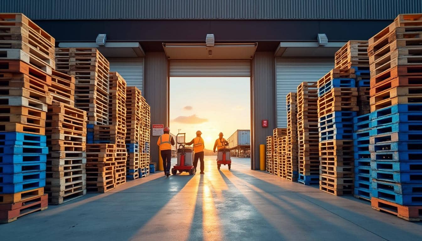 Illustration: Les principaux matériaux et types de palettes pour vos opérations