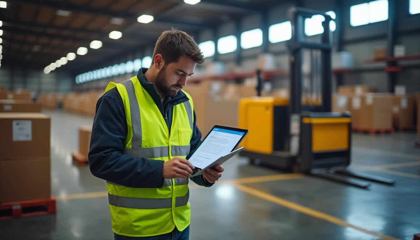 Illustration: Comprendre le rôle et la valeur du certificat CQPI pour l’agent logistique