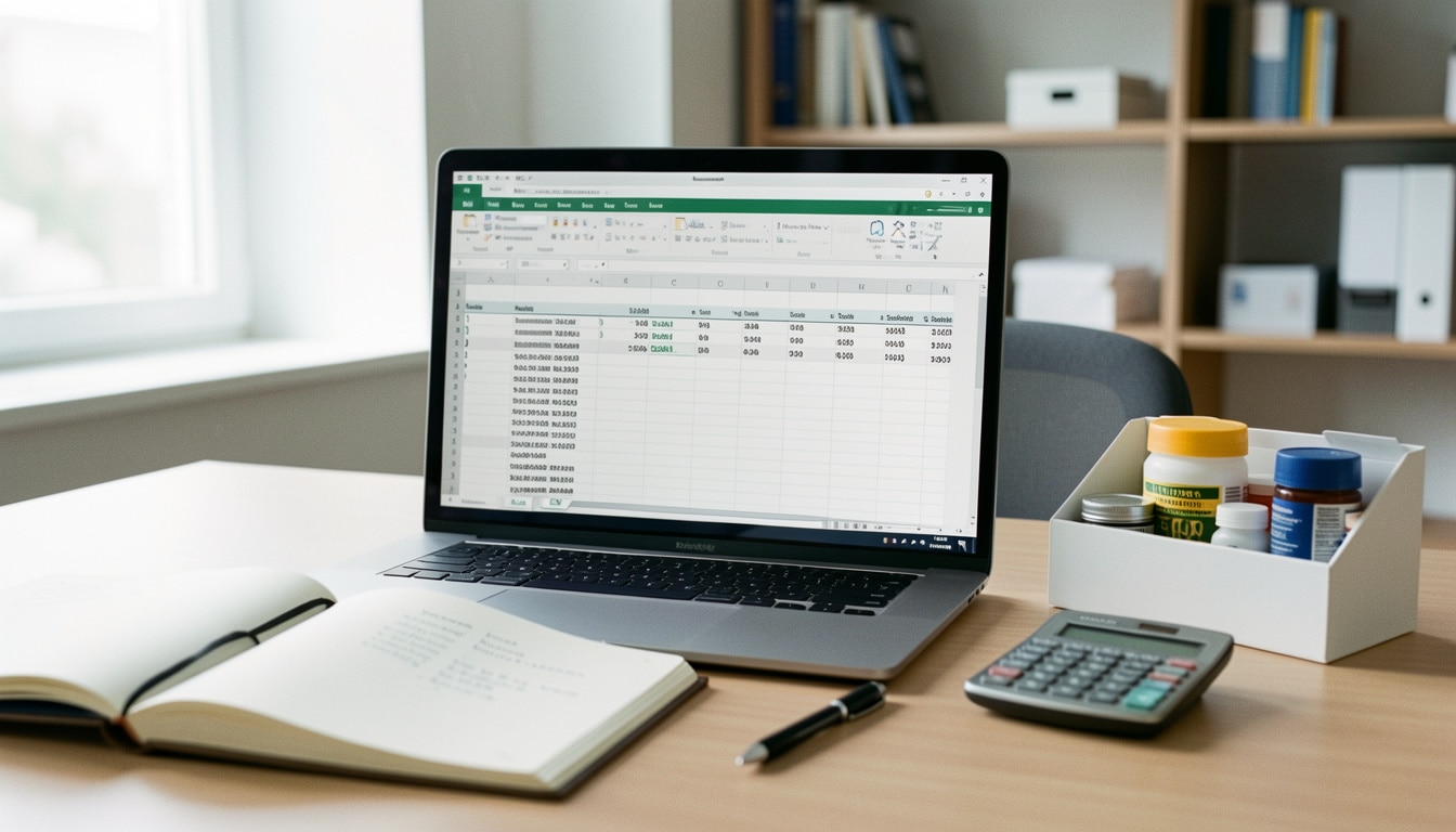 Fiche de stock sur Excel : modèle et suivi pas à pas