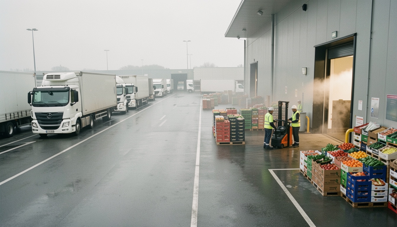 Logistique à Rungis : flux, froid et livraisons