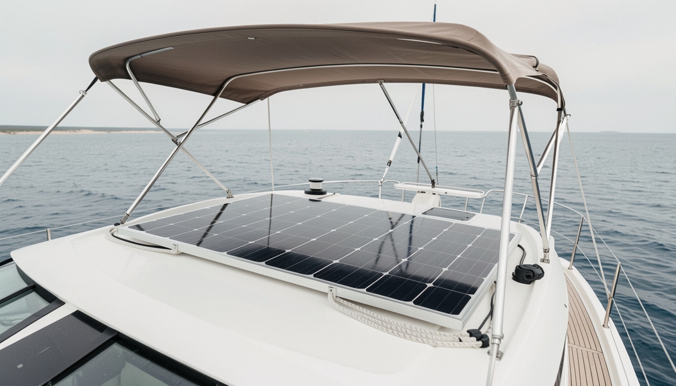 Panneau solaire pour bateau : bien le choisir