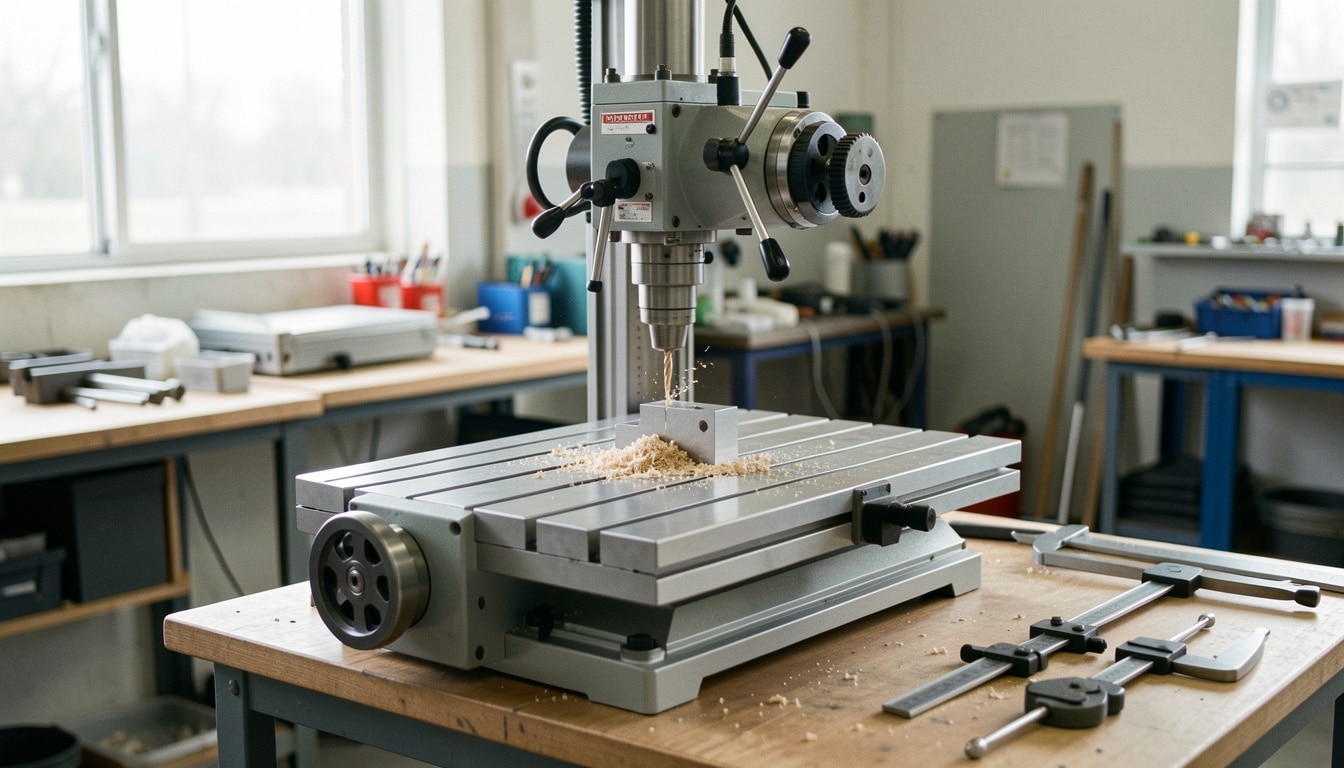 Bien choisir une fraiseuse à métaux pour l’atelier