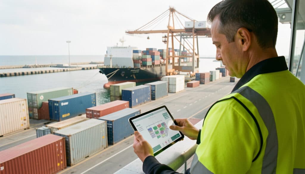 TEU en logistique maritime : définition et calculs