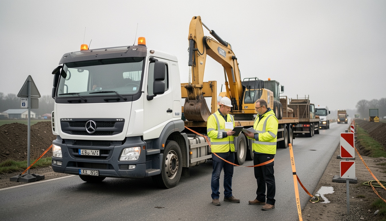 Transport de travaux publics : coûts, délais et sécurité