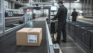 Colis trié sur la plateforme de départ : signification
